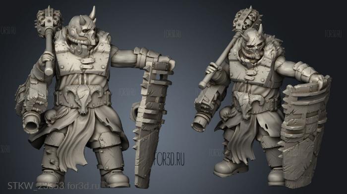 Vulture Ogre 3d stl модель для ЧПУ