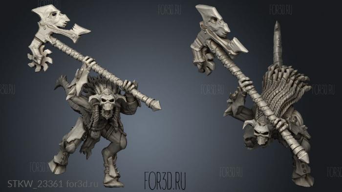 Vultures Horde Flesh Daemon 3d stl модель для ЧПУ