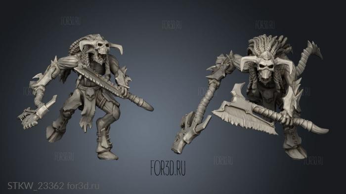 Vultures Horde Flesh Daemon 3d stl модель для ЧПУ