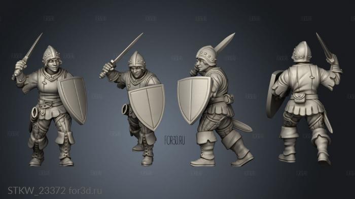 WOMEN GUARD 3d stl модель для ЧПУ