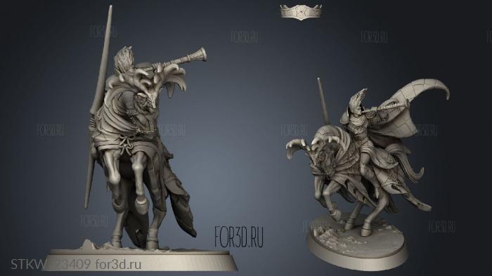 Wandering Knights Camelot Musician stl model for CNC