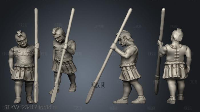 War Elephant Crew Sculpt stl model for CNC