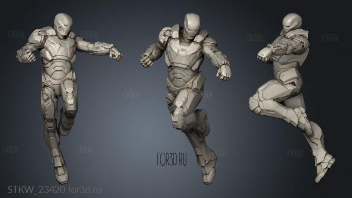 war machine 3d stl модель для ЧПУ