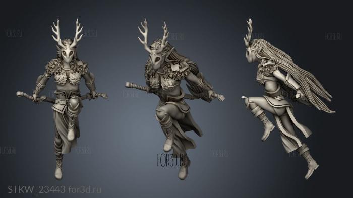 WARDANCER 3d stl модель для ЧПУ