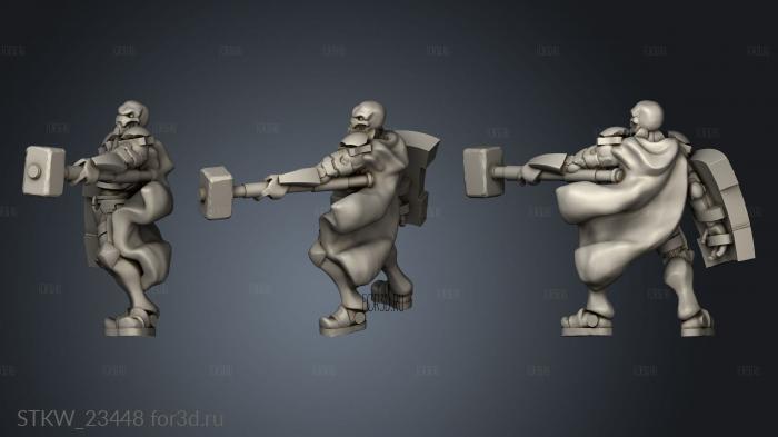 Warforged Fulcrum 3d stl модель для ЧПУ