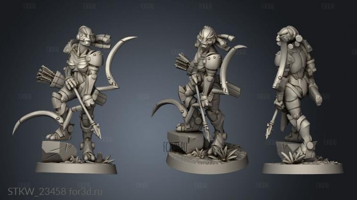 Warforged Ranger and Rogue Warfarget 3d stl модель для ЧПУ