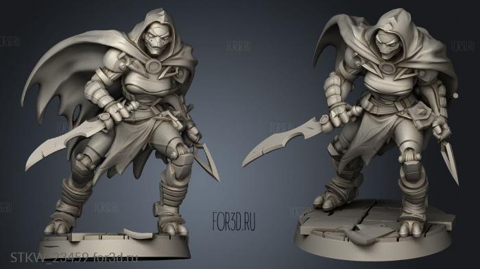 Warforged Ranger and Rogue Warfarget 3d stl модель для ЧПУ