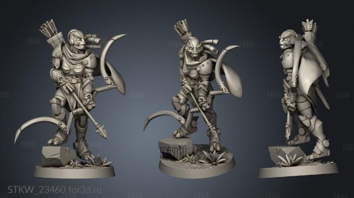 Warforged Ranger and Rogue Warfarget 3d stl модель для ЧПУ