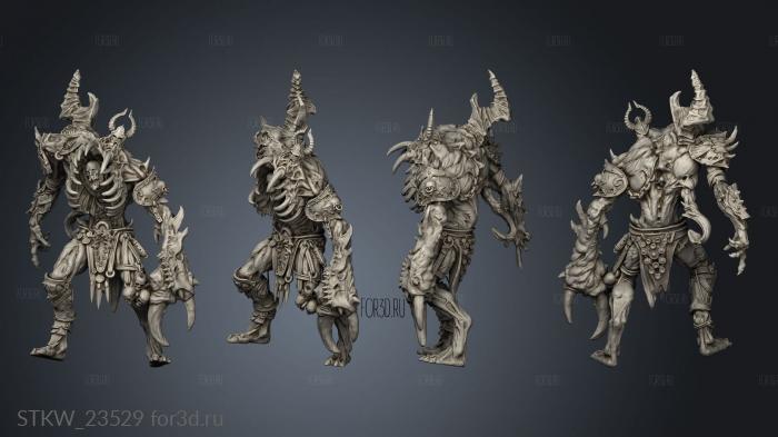 Warrior Spawn 3d stl модель для ЧПУ