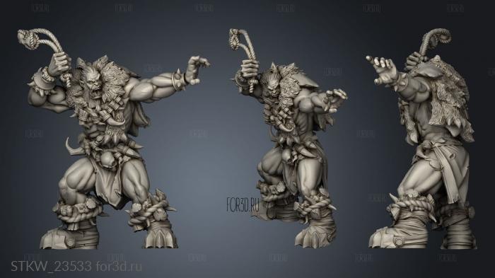 Warrior Gul Rangers stl model for CNC