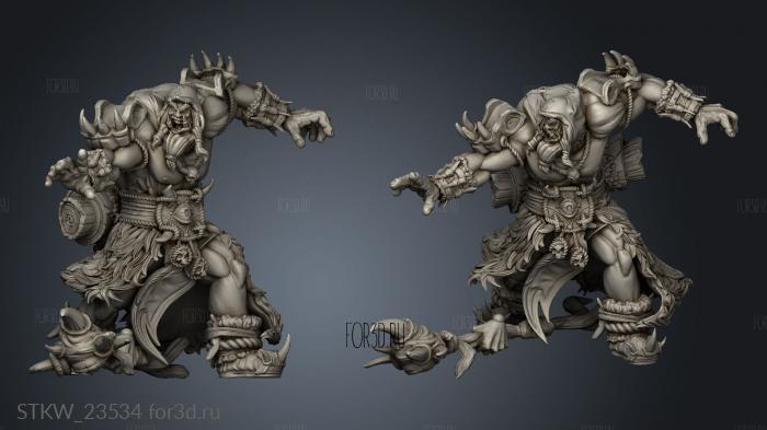 Warrior 3d stl модель для ЧПУ