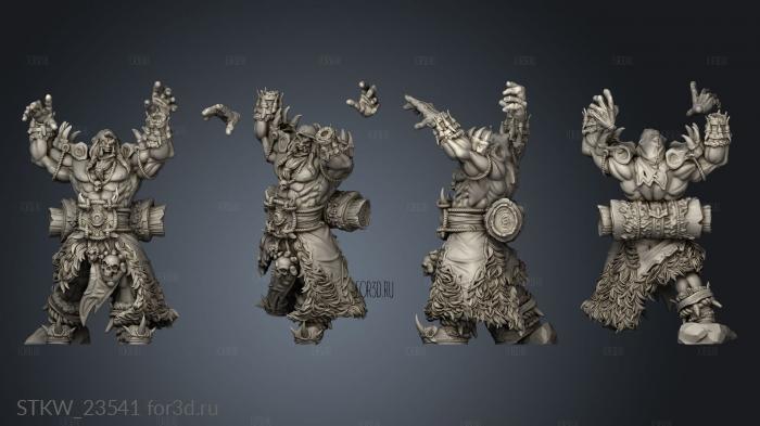 Warrior Sulgha Sorcerers 3d stl модель для ЧПУ