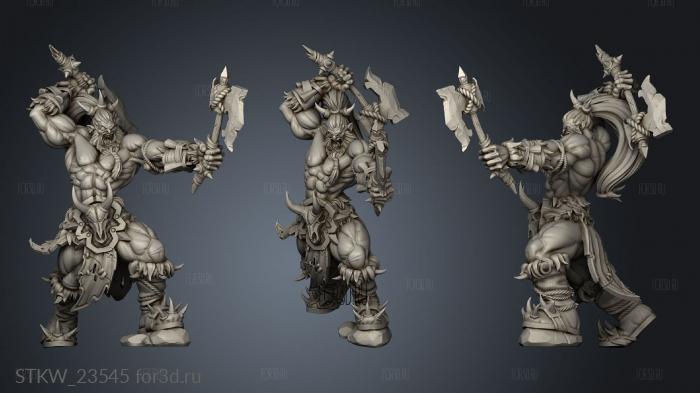 Warrior Untur Warriors stl model for CNC