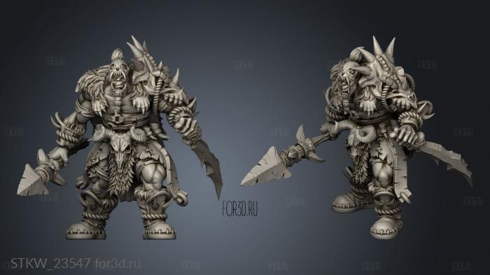 Warrior Year Beast Hunters 3d stl модель для ЧПУ