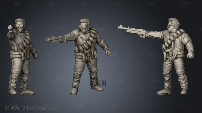 WATANABE FUTURISTIC CYBORG EXTERMINATOR UNIT 3d stl модель для ЧПУ