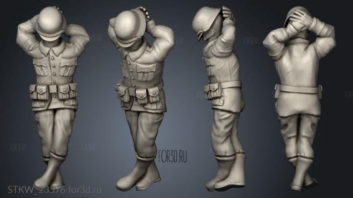 Soldiers at Rest allonge 3d stl модель для ЧПУ