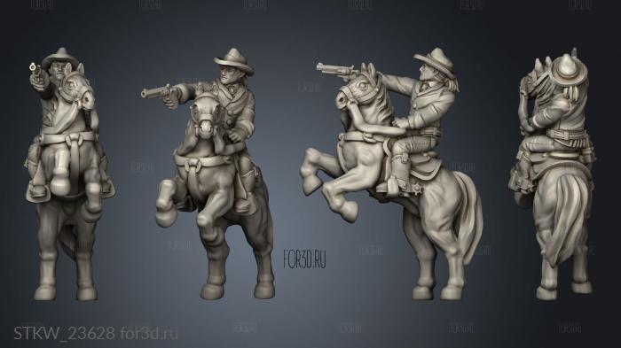 Western Theme barber Horned 3d stl модель для ЧПУ