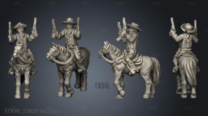 Western Theme barber Horned 3d stl модель для ЧПУ