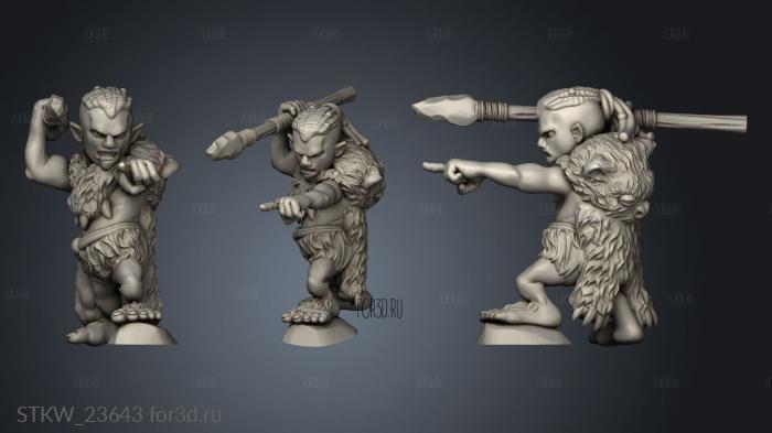 Westfalia Halfling Feral 3d stl модель для ЧПУ