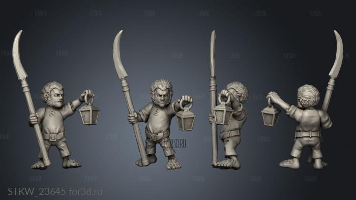 Westfalia seppi Halflings guard 3d stl модель для ЧПУ