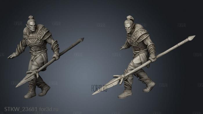 Furious Dead Clan Laravel stl model for CNC