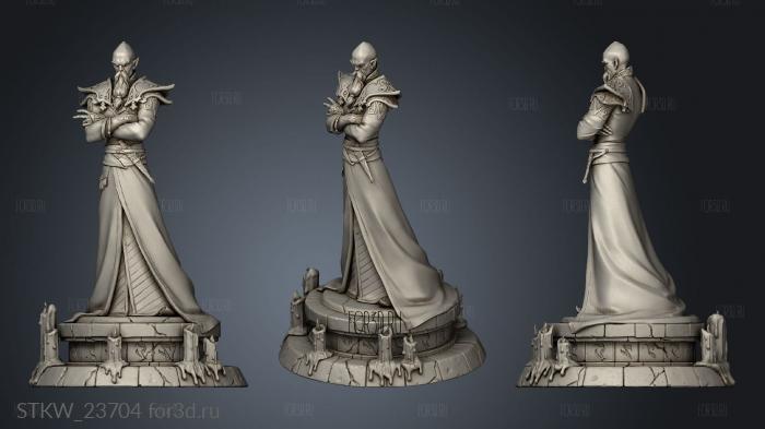 White Werewolf Tavern Archmage stl model for CNC