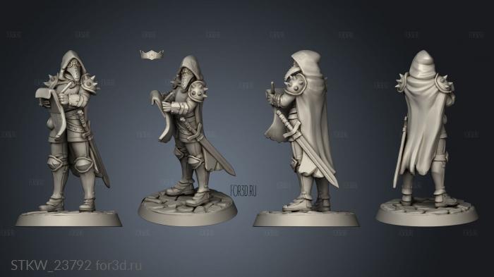 Witch Hunter stl model for CNC