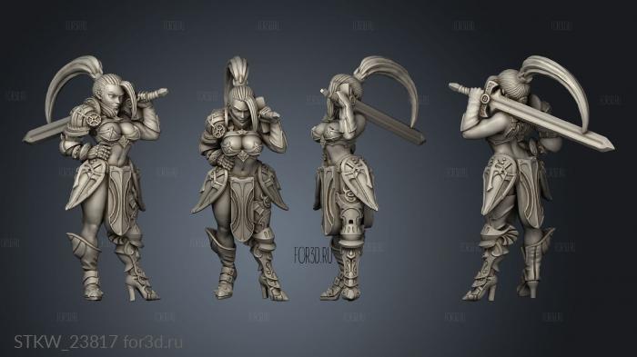 Witcher Skyla one stl model for CNC