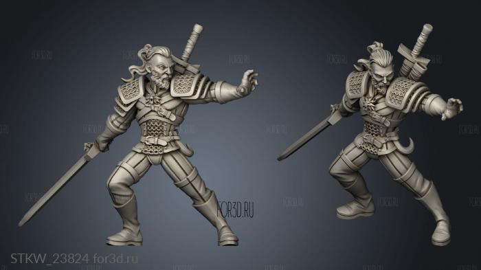 Witcher Vol Rav Hold Giva 3d stl модель для ЧПУ