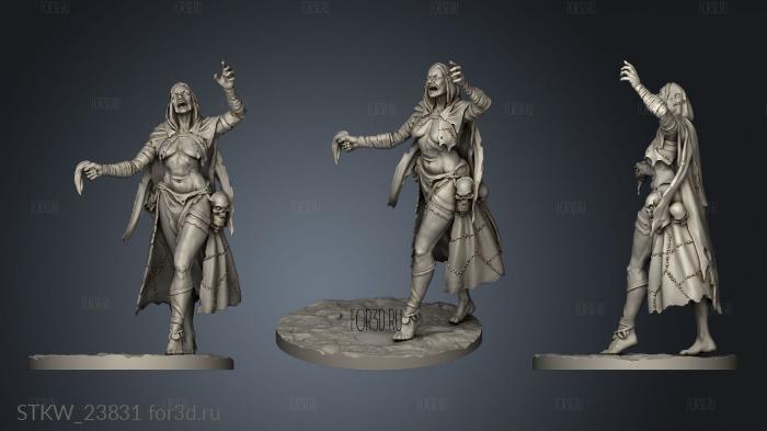 Witches Sabbath Shtriga 3d stl модель для ЧПУ