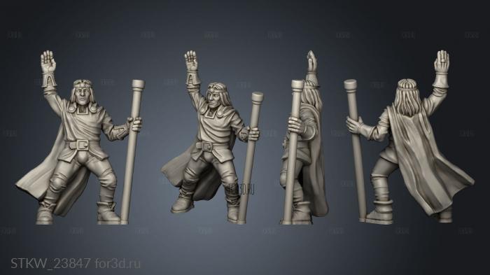 Wizard Game stl model for CNC