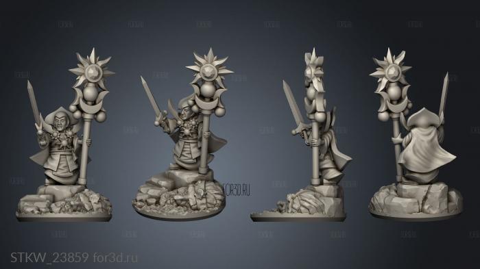 Wizards wizard stl model for CNC