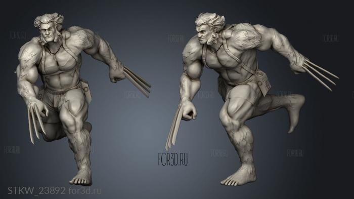 wolverine Weapon Fragments 3d stl модель для ЧПУ