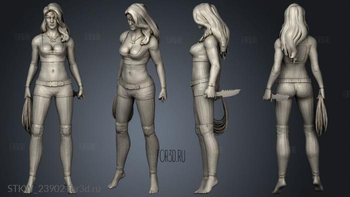 Wonder Woman Under Undersuit 3d stl модель для ЧПУ