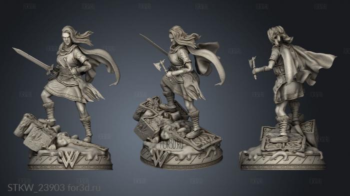 Wonder Woman Viking accesorios 3d stl модель для ЧПУ