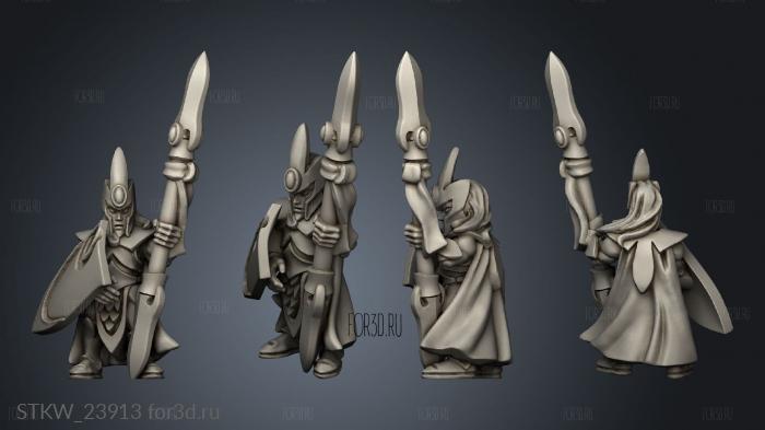 wood elf spear 3d stl модель для ЧПУ