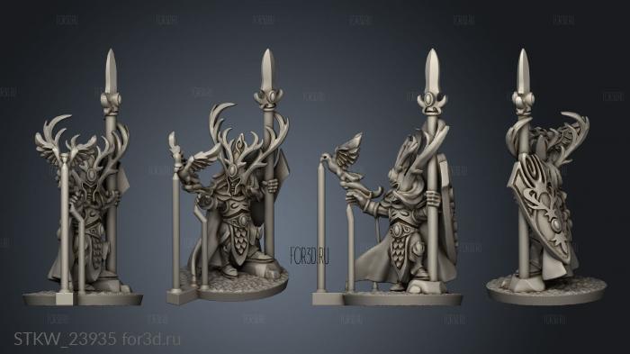 Wood elf Heroes wood elf hero 3d stl модель для ЧПУ