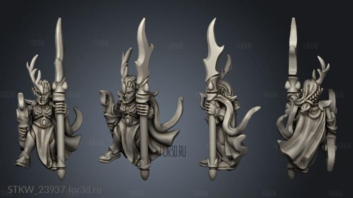 Wood elf riders dragon sister 3d stl модель для ЧПУ