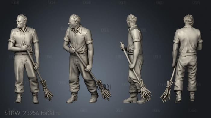 Workers 3d stl модель для ЧПУ