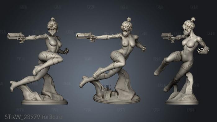 Wraith NSFW stl model for CNC