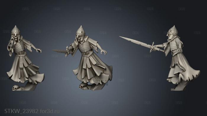 WRAITH UNIT stl model for CNC