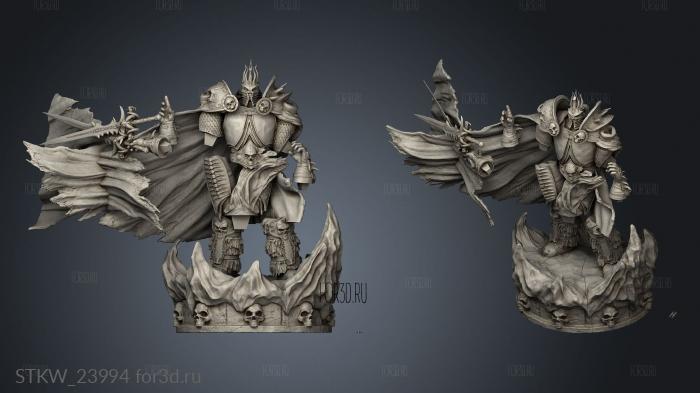 Wrath the Lich King 3d stl модель для ЧПУ