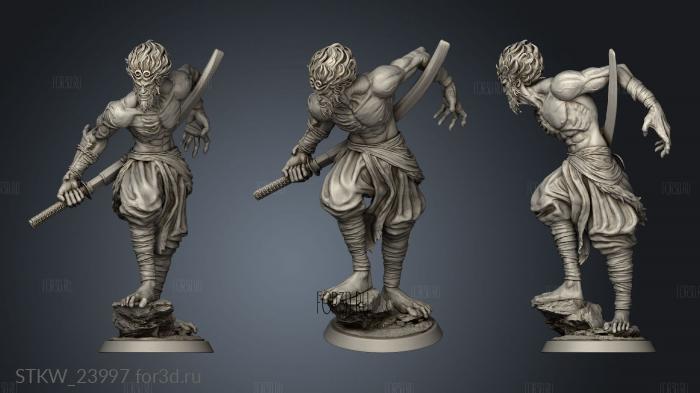 Wukong Katana stl model for CNC