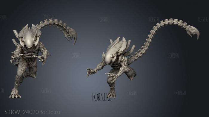 XENO BROOD ABDUCTOR 3d stl модель для ЧПУ