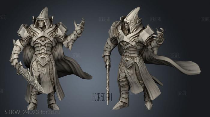 Xenagos Psi Knight Hooded Sword 3d stl модель для ЧПУ