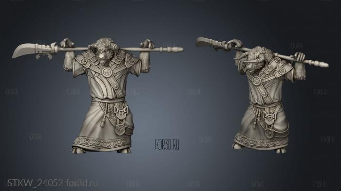 Yak Folk 3d stl модель для ЧПУ