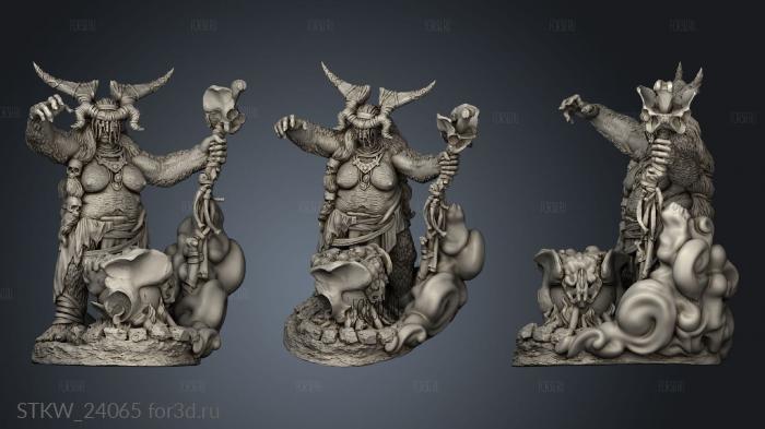 Yetis Female Yeti 3d stl модель для ЧПУ