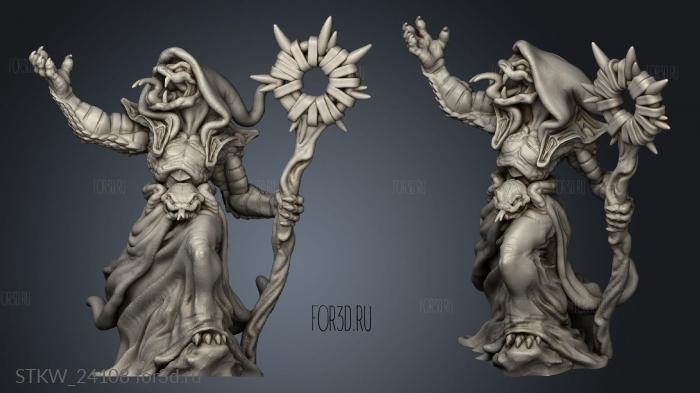 Yuan Ti Wizard 3d stl модель для ЧПУ