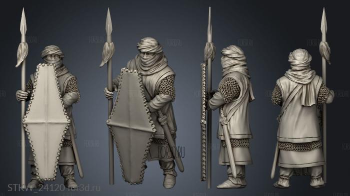 Yusef Black Guard 3d stl модель для ЧПУ