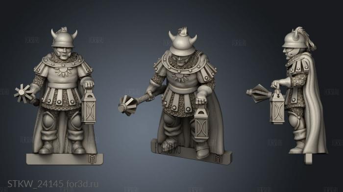 zanovo Citadel Guard stl model for CNC